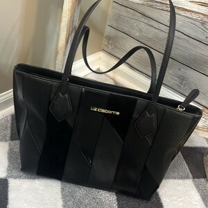 Liz Claiborne Black shoulder bag tote